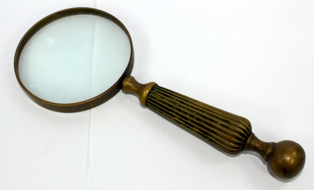 Large Brass Magnifying by J... image