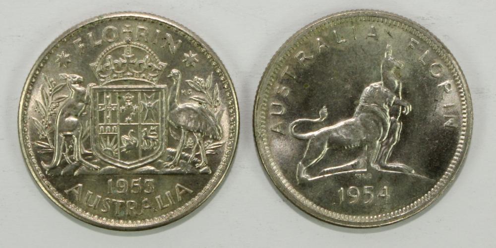 Australia 1953 and 1954 'Ro... image