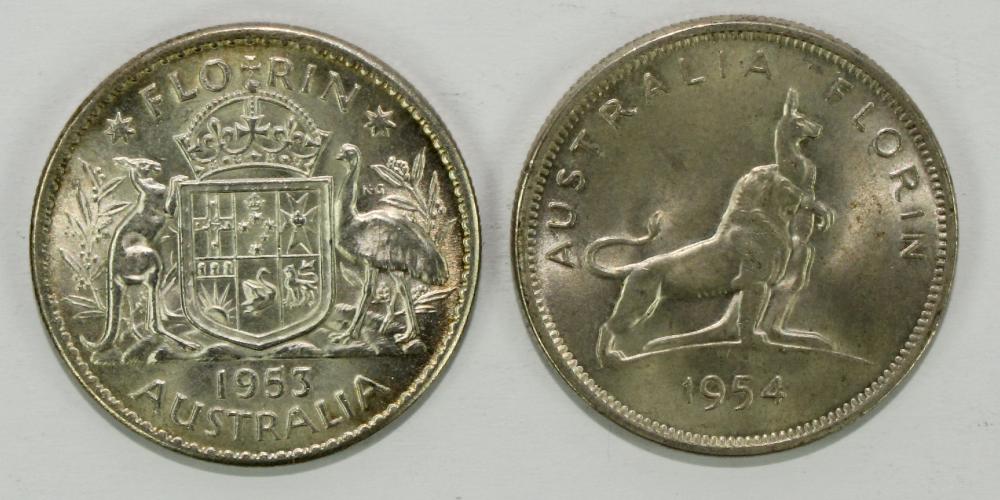 Australia 1953 and 1954 'Ro... image