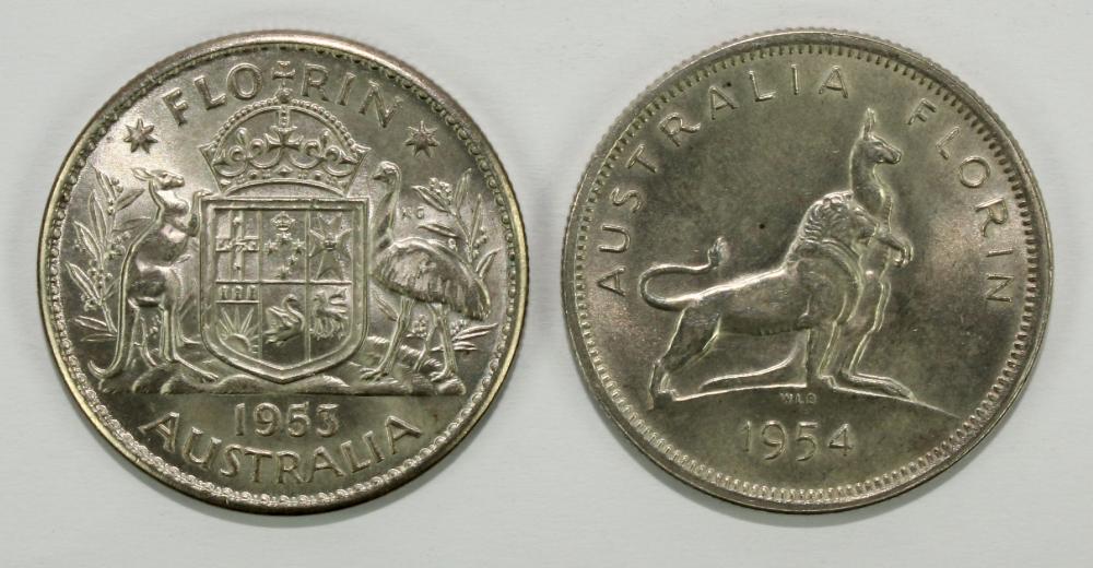 Australia 1953 and 1954 'Ro... image