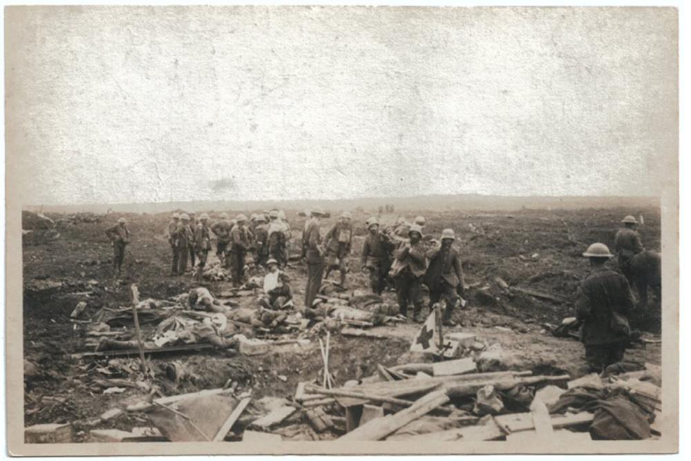 WWI Australia Contemporary War Photograph of 'Western Front (Belgium), Ypres Area, Ypres ? 20 September 1917'