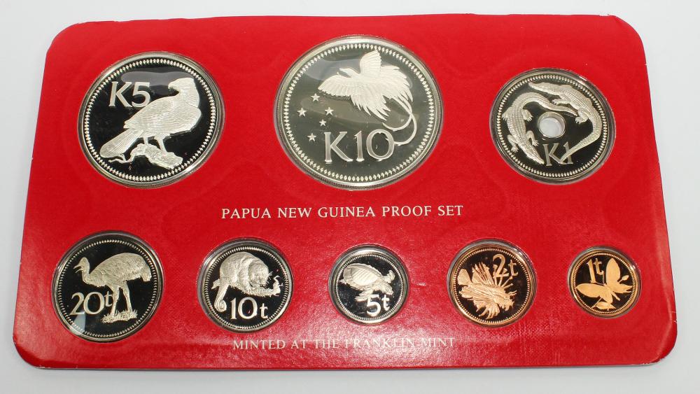 Papua New Guinea 1976 Proof... image