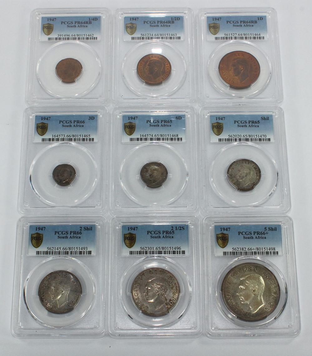 South Africa 1947 Proof Set... image