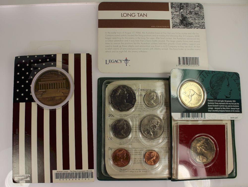 Collection of Coins & Medal... image