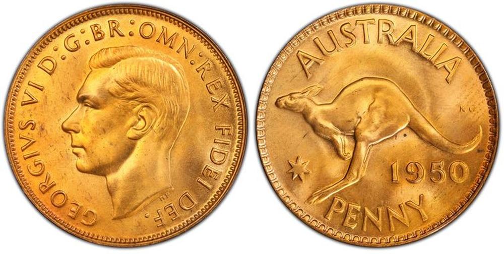 Australia 1950 (M) Penny, P... image