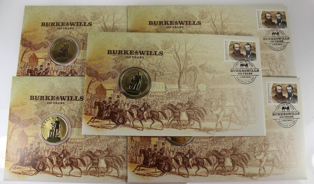 Australia 2010 $1 Burke & W... image