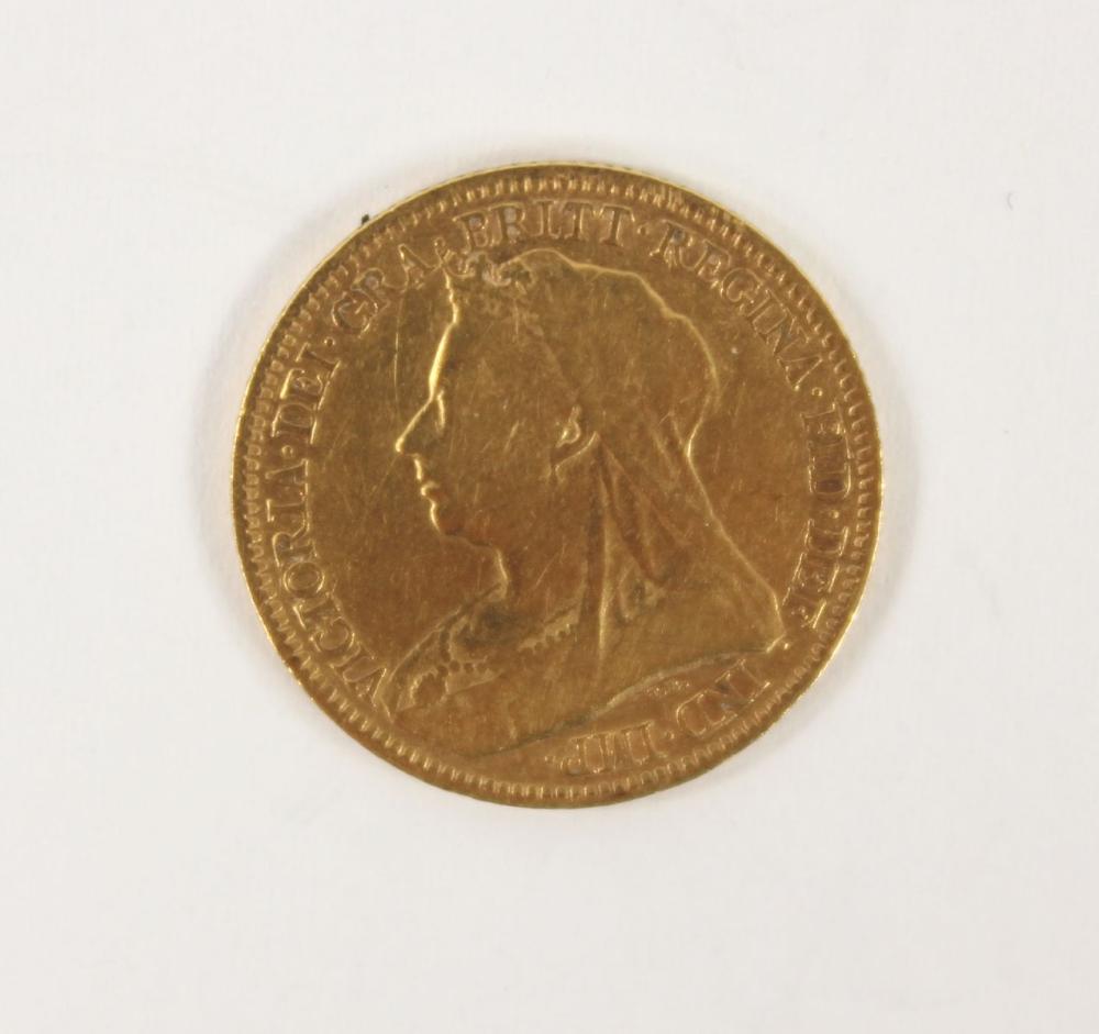 Great Britain 1893 Half Sov... image