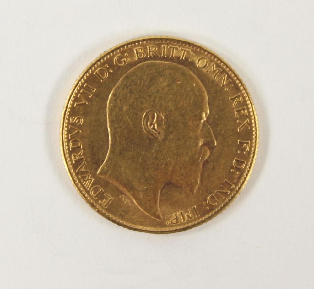 Great Britain 1907 Half Sov... image