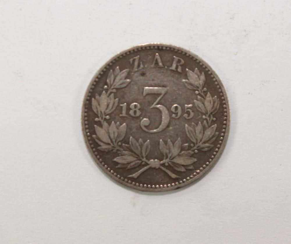 ZAR (South Africa) 1895 Sil... image