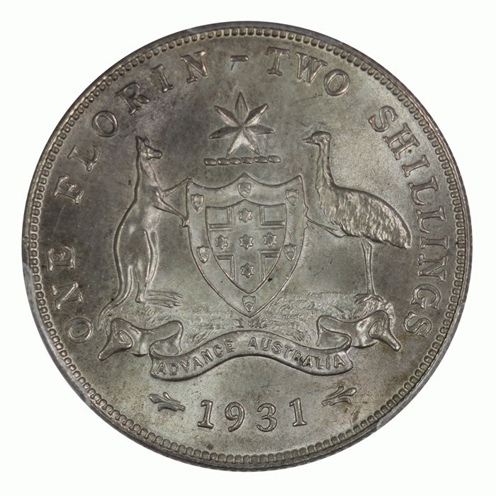 Australia 1931 Florin - PCG... image