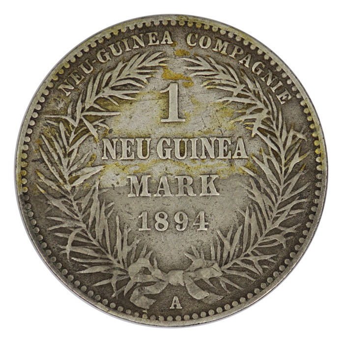 German New Guinea 1894 Silv... image