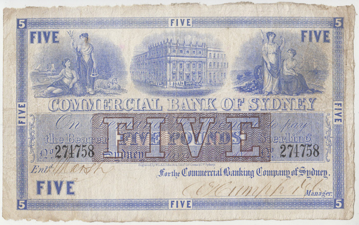 Commercial Bank of Sydney £... image