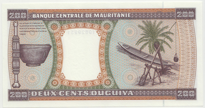 Mauritania (1993) 200 Ougui... image