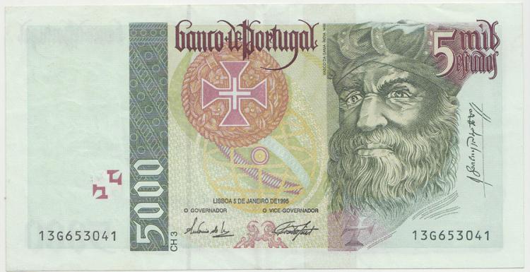 Portugal (1995) 5000 Escudo... image