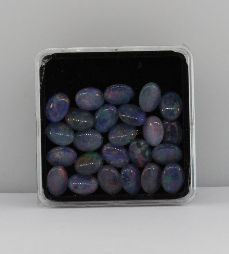 Semi-black Opal Triplets (2... image