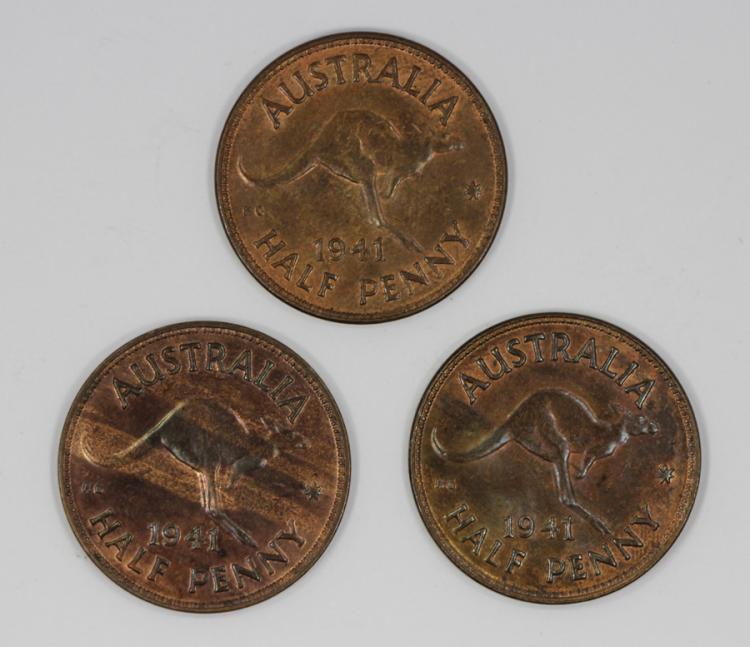 Australia 1941 Halfpennies,... image