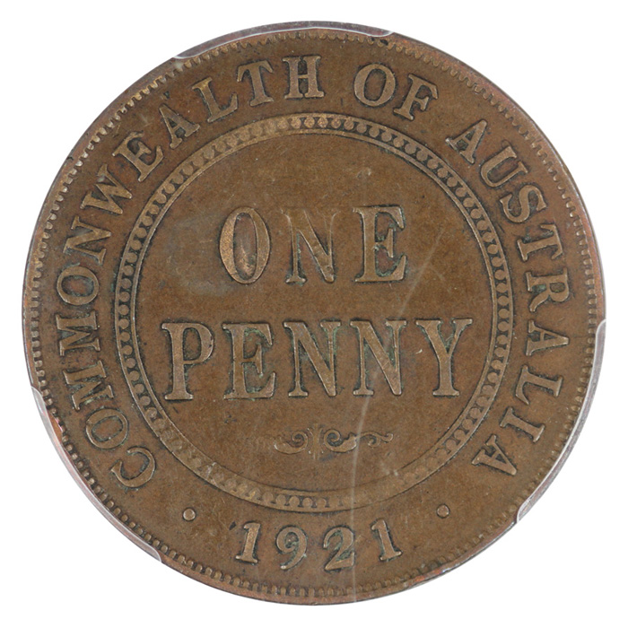 Australia 1921 Penny - Engl... image