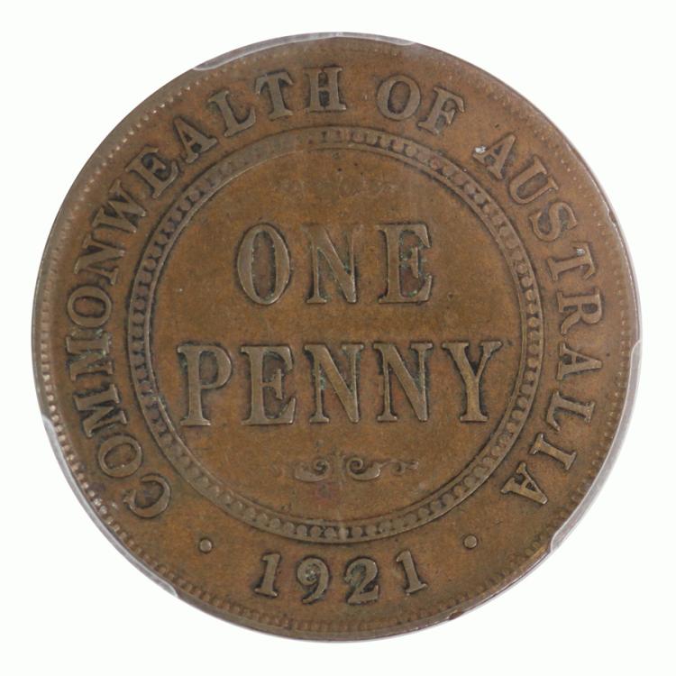 Australia 1921 Penny - Engl... image