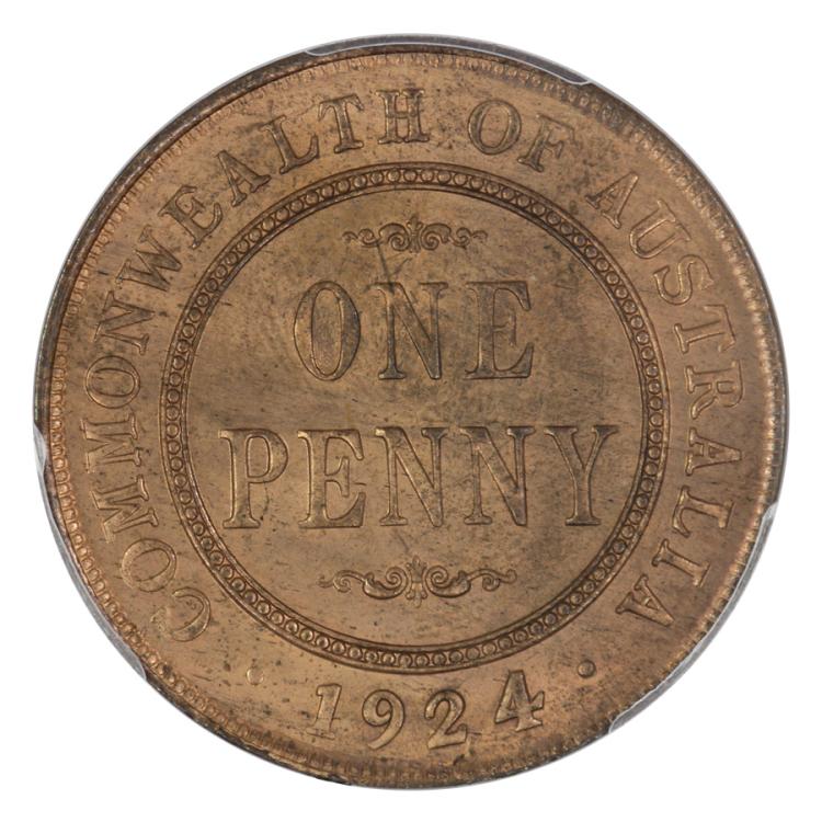 Australia 1924 penny - Engl... image