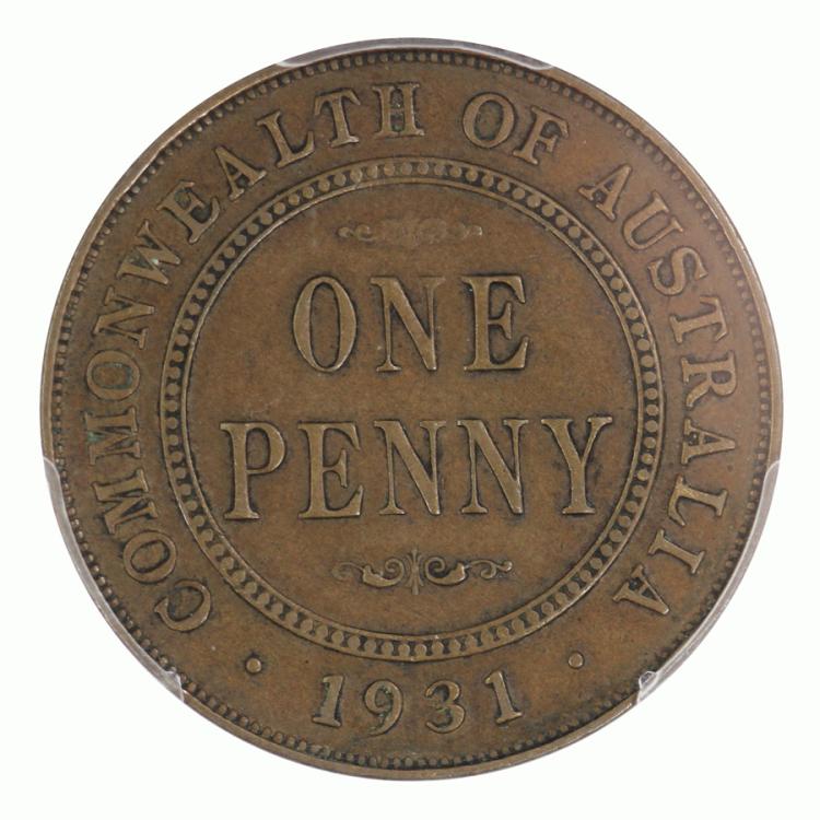 Australia 1931 Penny - Indi... image