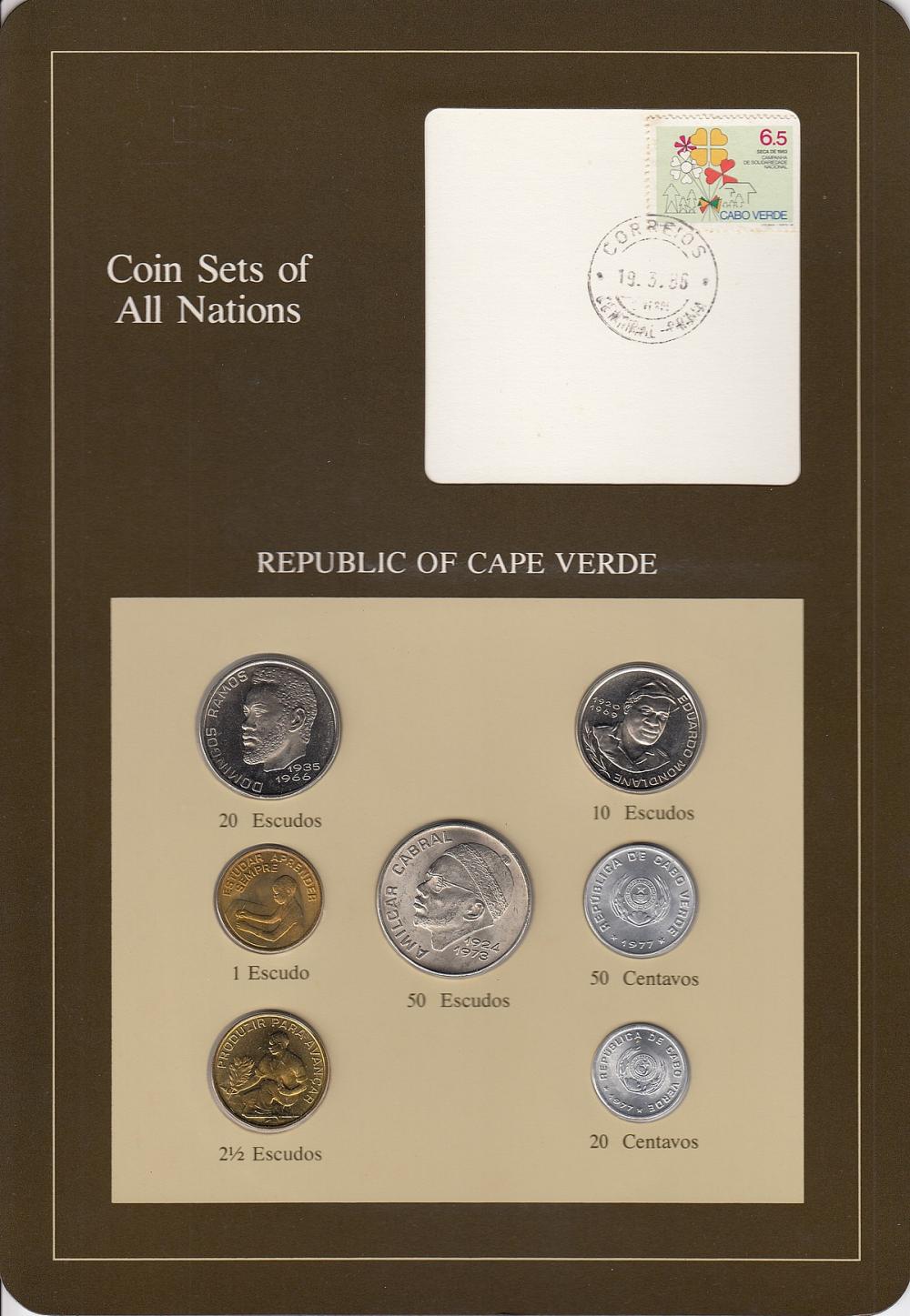 Cape Verde. 1977-82 20 & 50... image