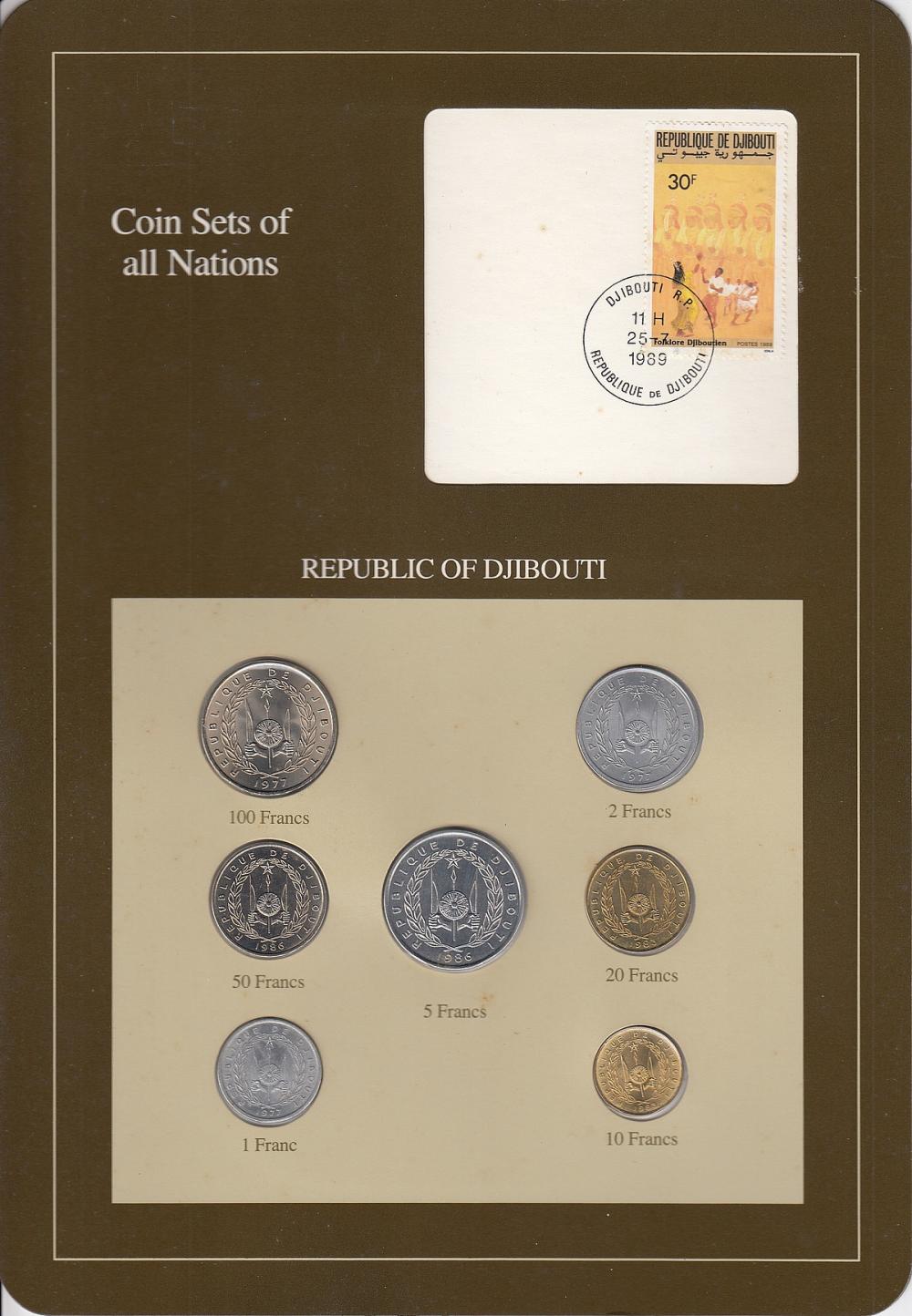 Djibouti. 1977-86 1, 2, 5, ... image