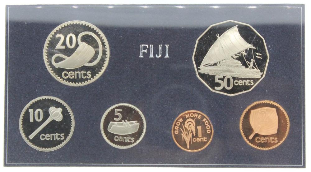 Fiji. 1982 Proof Set, FDC (... image