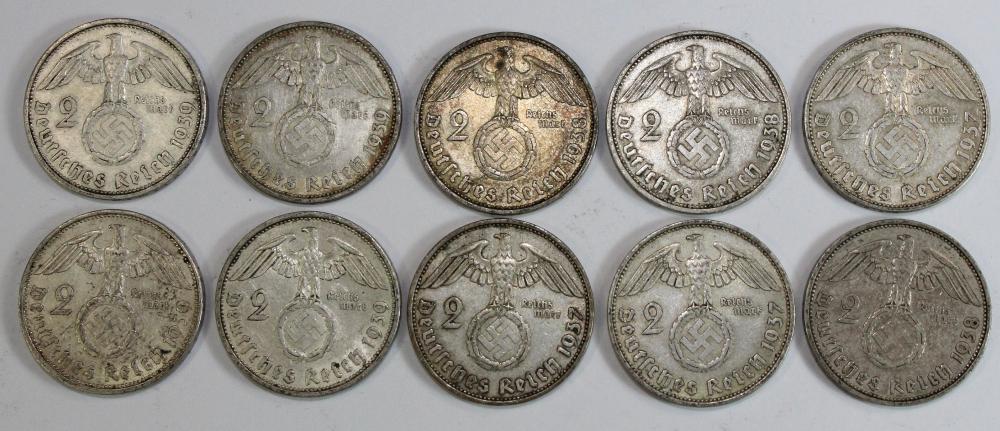 Germany. 1937 (3), 1938 (3)... image