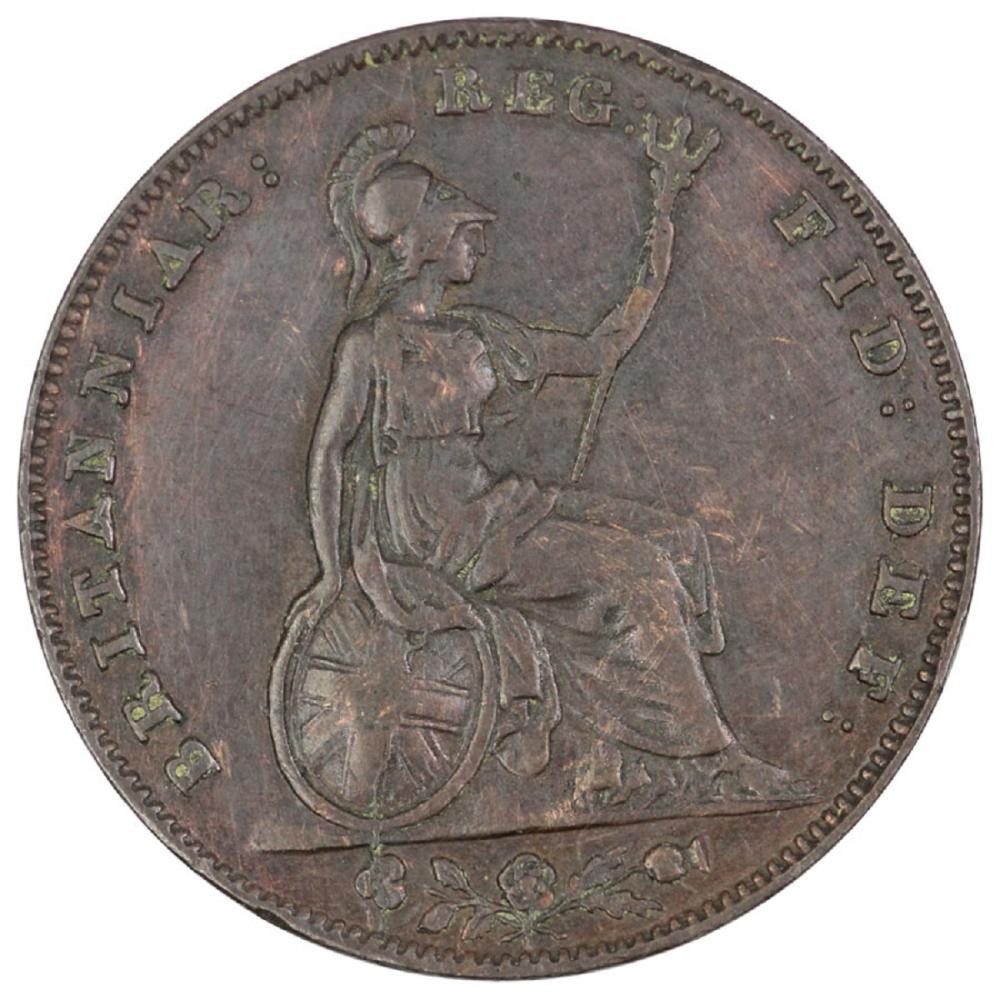 Great Britain. 1854 Farthin... image