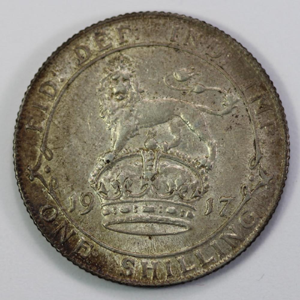 Great Britain. 1917 Silver ... image