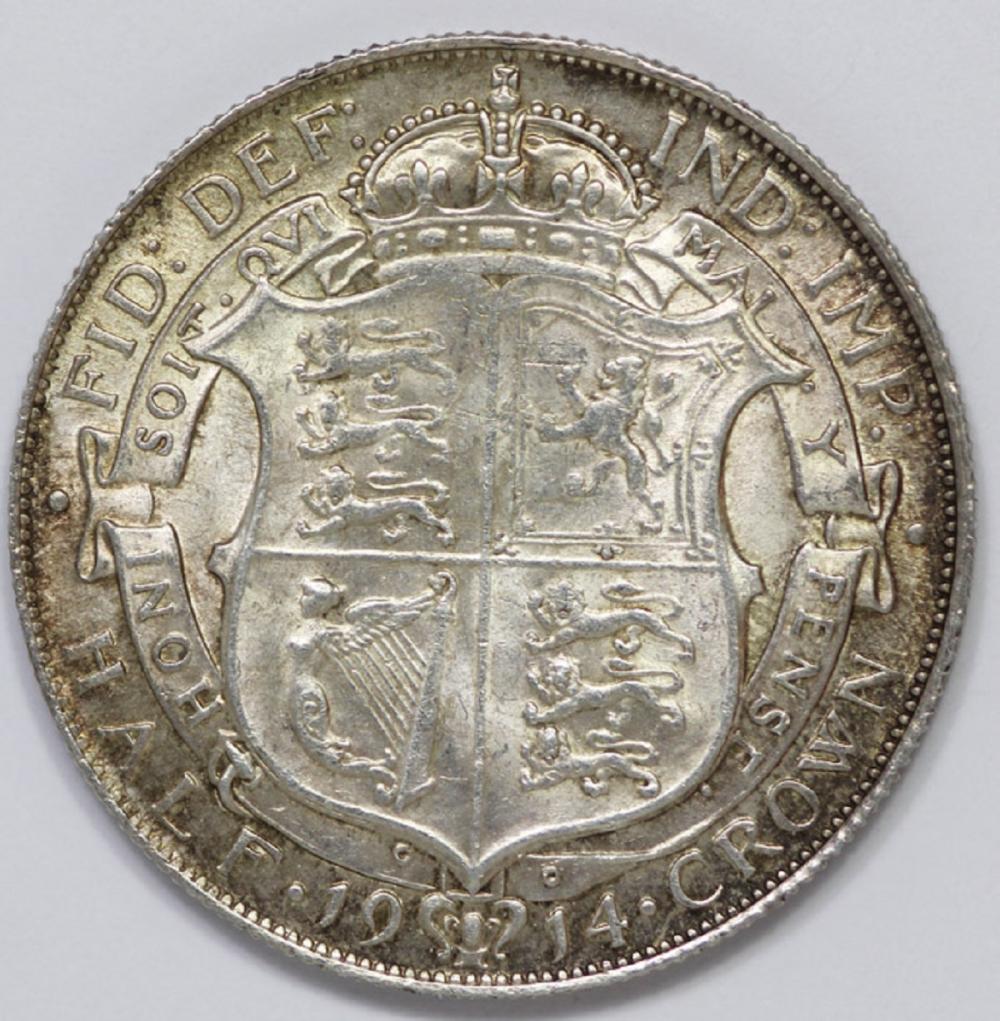 Great Britain. 1914 Silver ... image