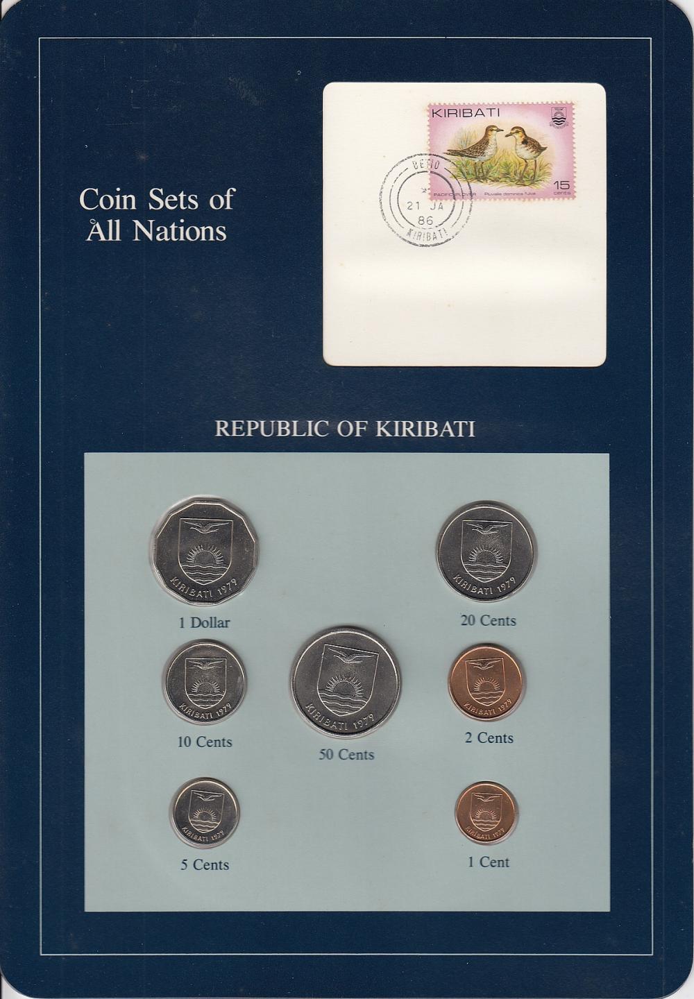 Kiribati. 1979 1, 2, 5, 10,... image