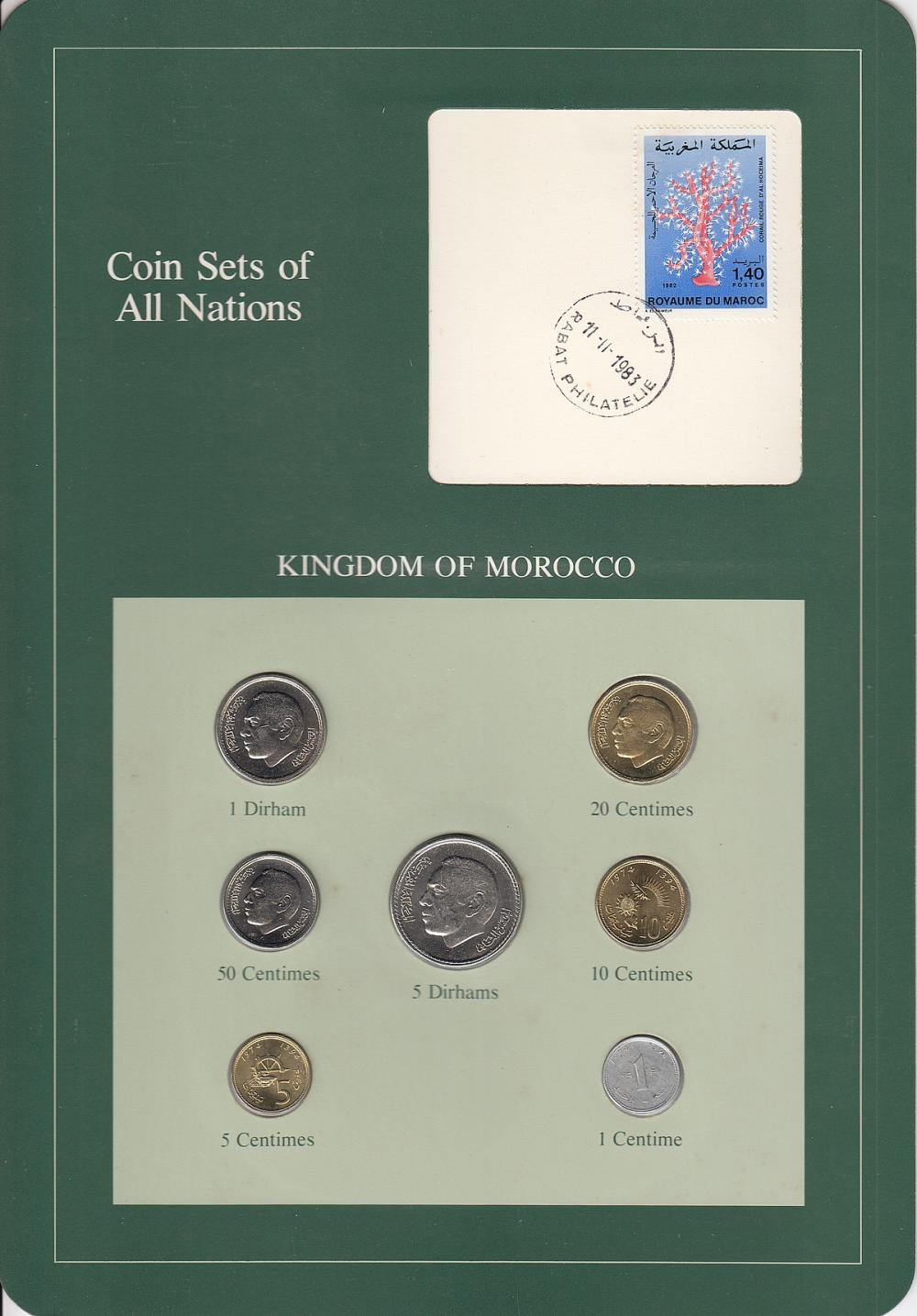 Morocco. 1974-80 1, 5, 10, ... image