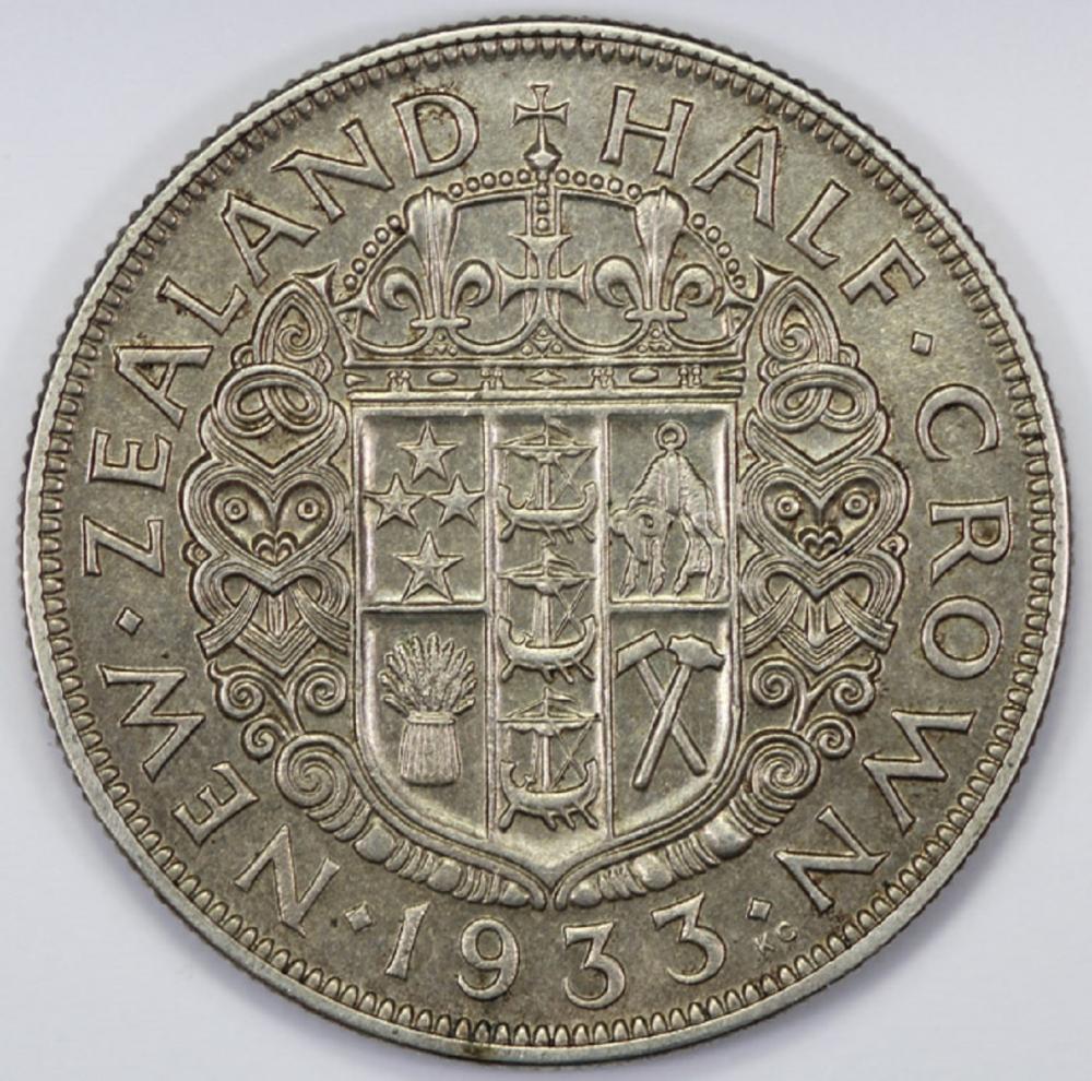 New Zealand 1933 Halfcrown,... image