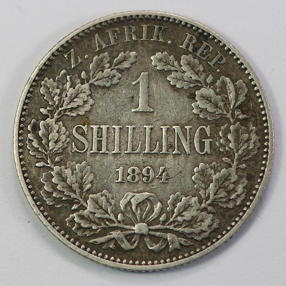 South Africa 1894 Shilling,... image