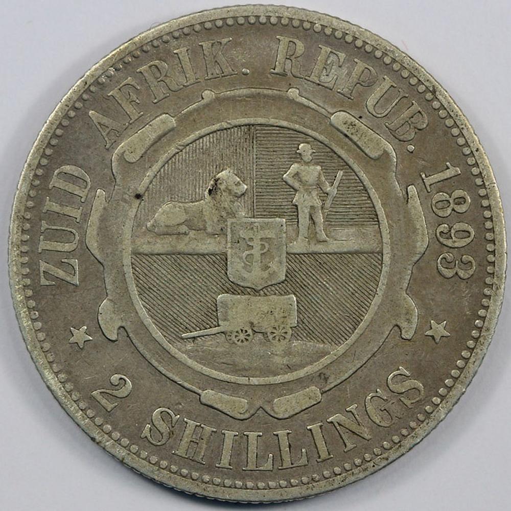 South Africa 1893 2 Shillin... image