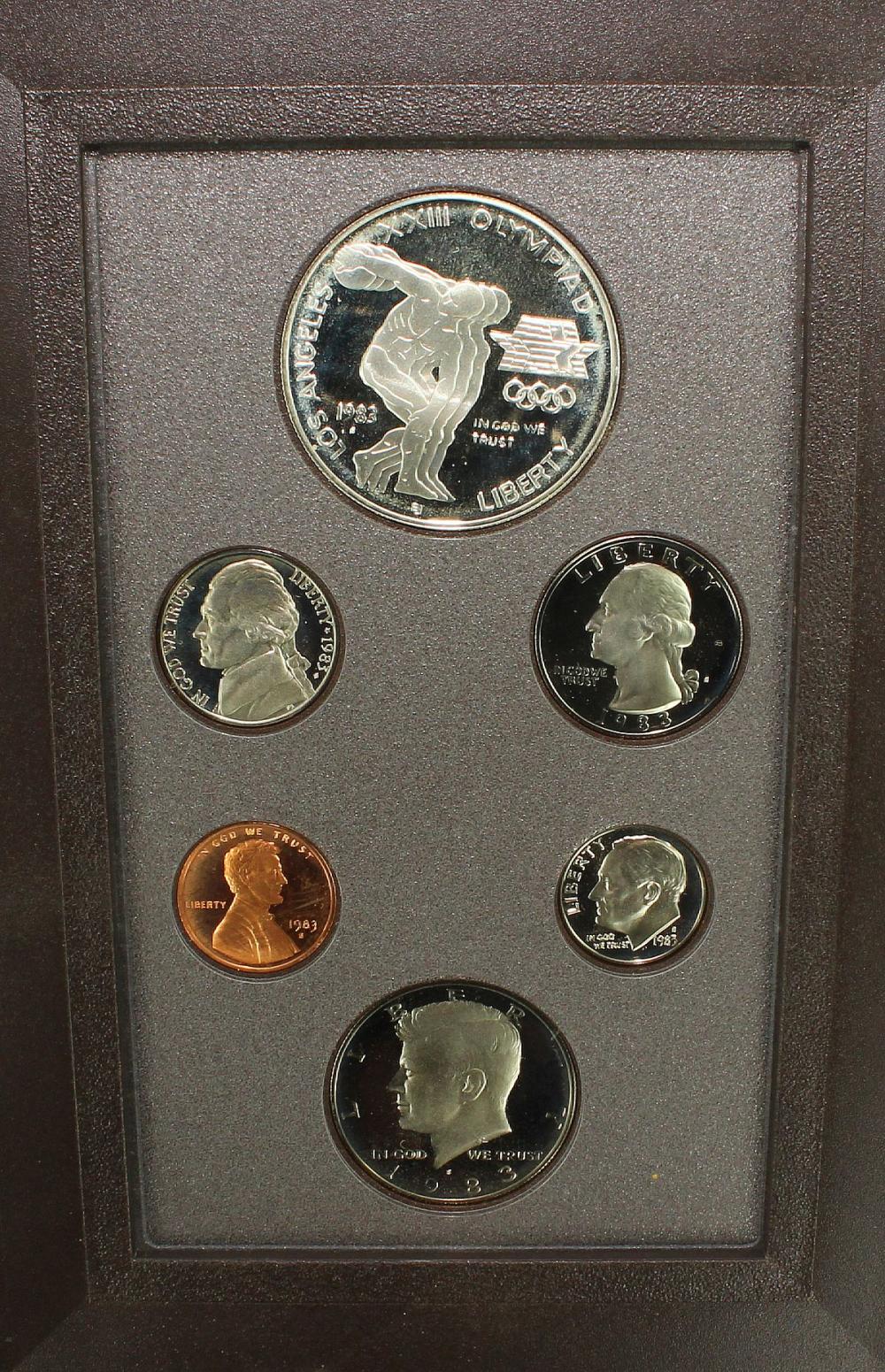 USA 1983 S Proof Coin Set F... image