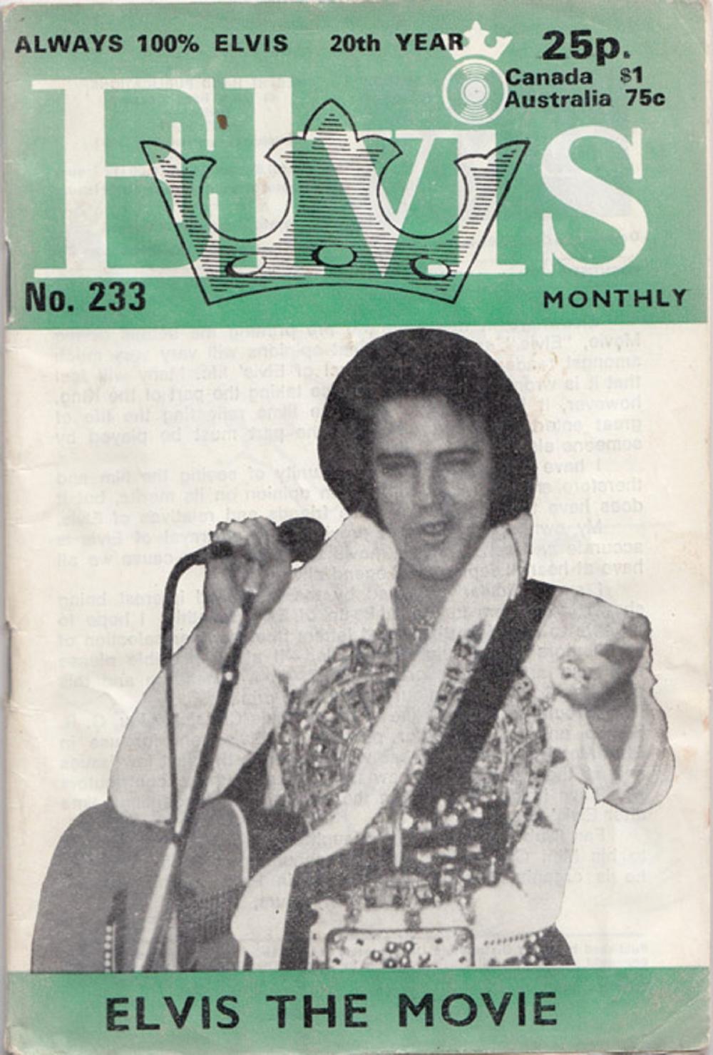 'Elvis' Monthly No. 233 (Ju... image