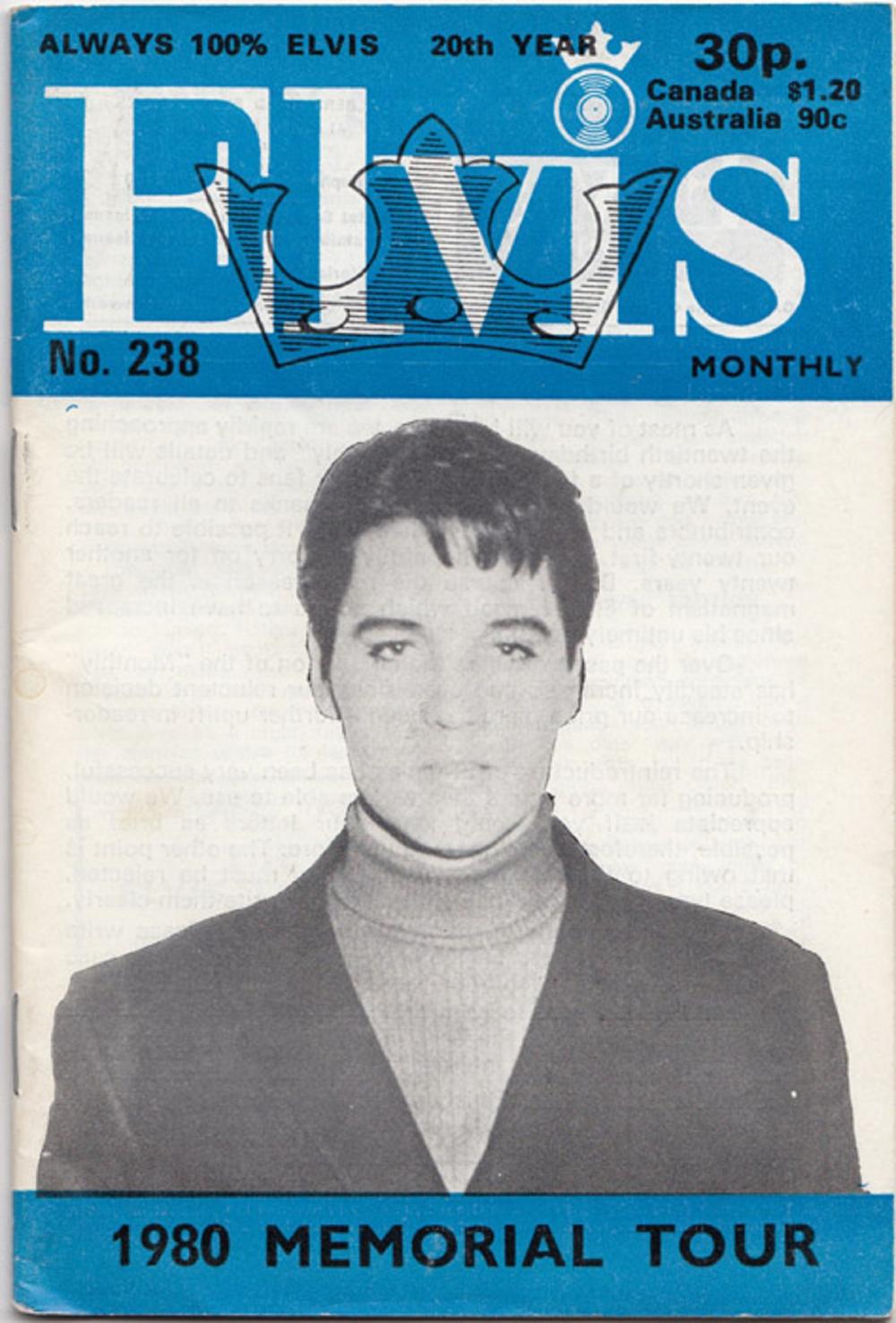 'Elvis' Monthly No. 238 (No... image