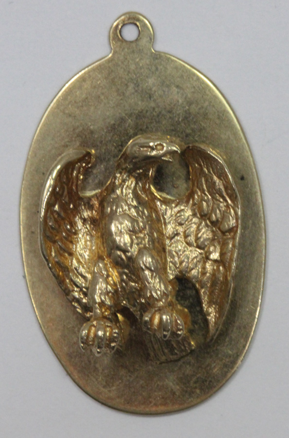 Winged Eagle Charm in 14ct ... image