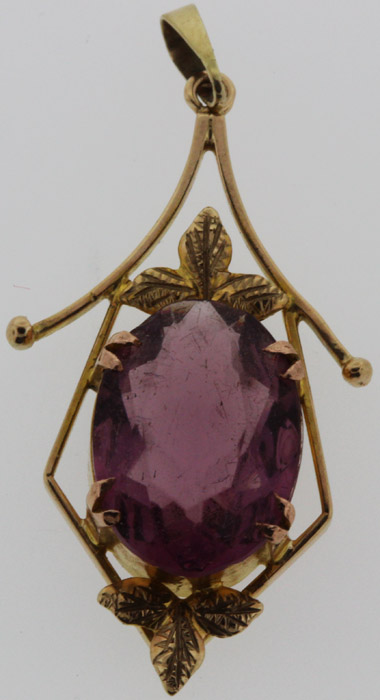 Stunning Amethyst and 9ct G... image