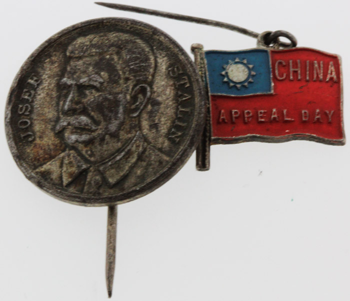 Australian 2/- Appeal Pins ... image