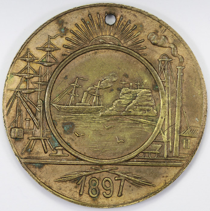 Australia. 1897 Medalet "To... image