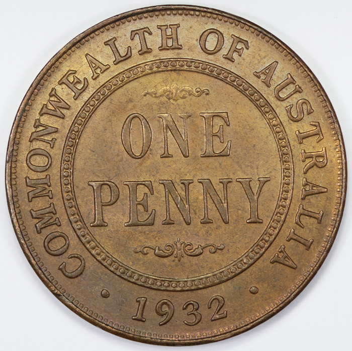 Australia 1932 Penny, Choic... image