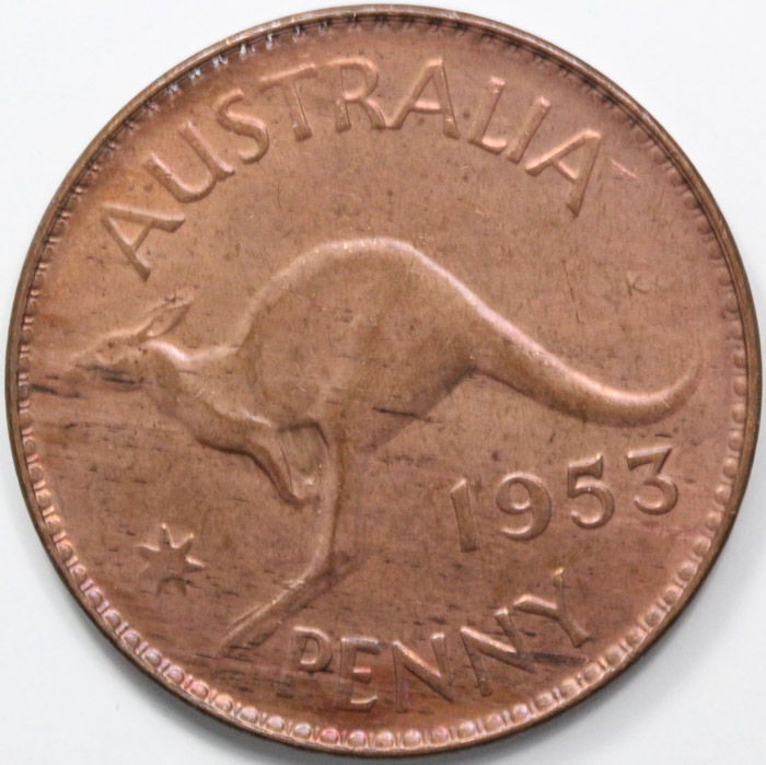 Australia 1953 (M) Penny, n... image