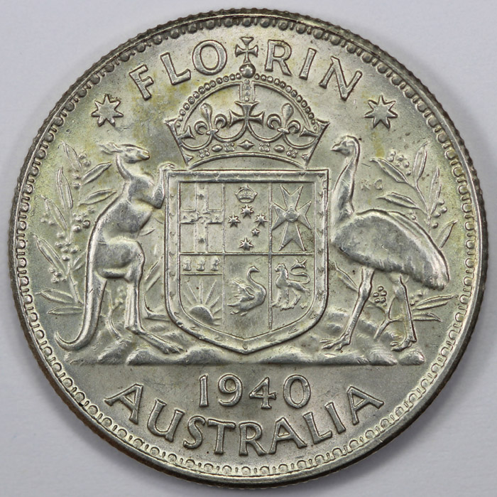 Australia 1940 Florin, abou... image