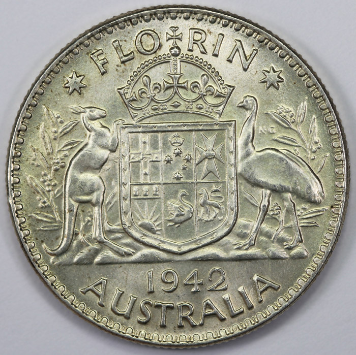 Australia 1942 Florin, abou... image