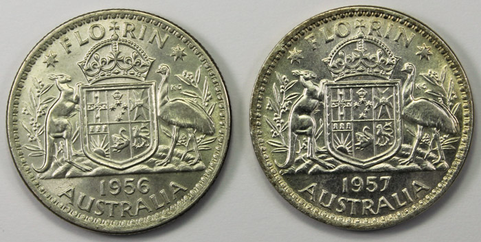 Australia 1956 & 1957 Flori... image