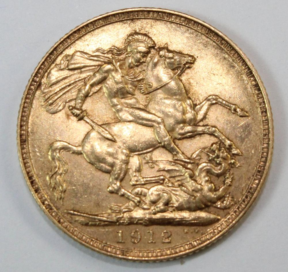 Australia. 1912 S Sovereign... image