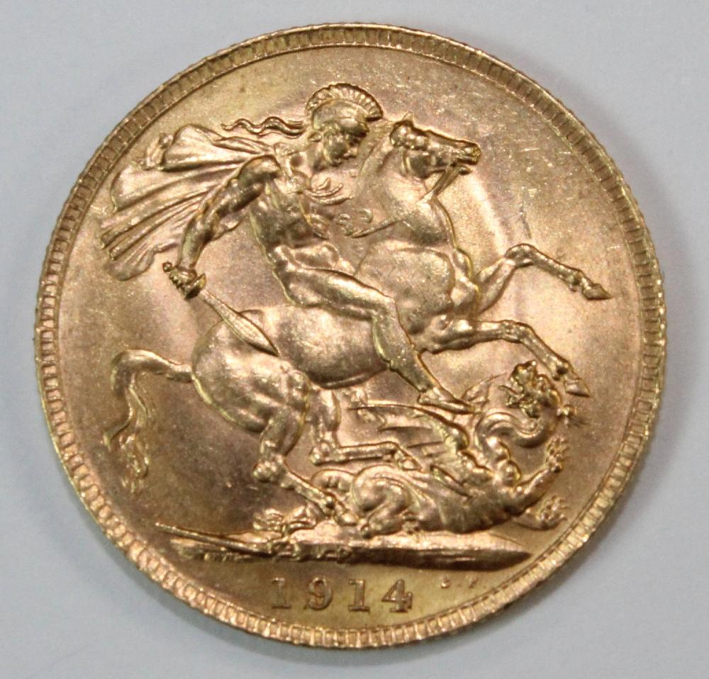 Australia. 1914 P Sovereign... image